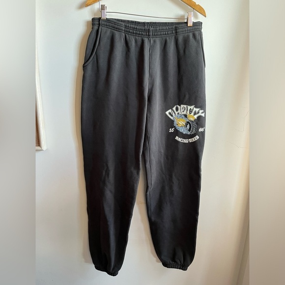 CHERRY LA - Racing Tires Sweat Pants - Cotton - Men’s - XL - Black - Picture 6 of 12